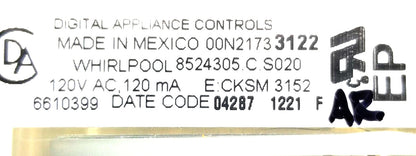 OEM Replacement for Whirlpool Range Control 8524305