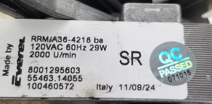 New OEM Replacement for Bosch Range Fan Motor 00642845 8001295603 1- Yr