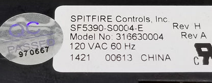 OEM Replacement for Frigidaire Range Control 316630004