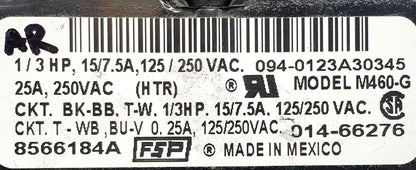 OEM Replacement for Whirlpool Dryer Timer 8566184A