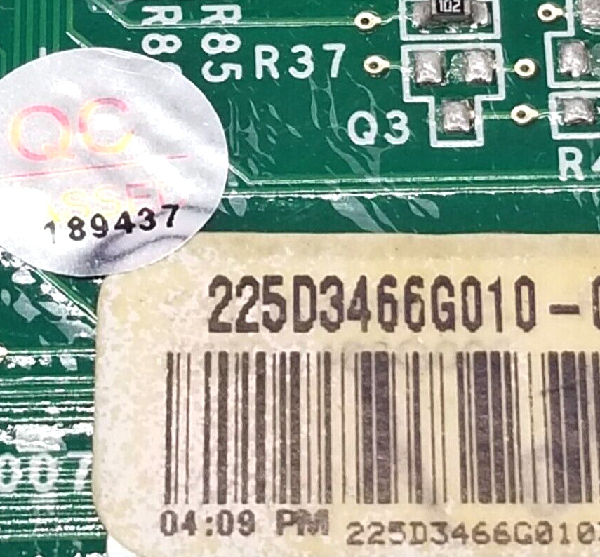 OEM Replacement for GE Refrigerator Control 225D3466G010
