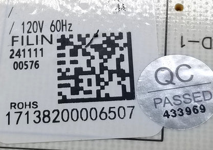 New OEM Replacement for Midea Dryer Power Control Board 17138200006507