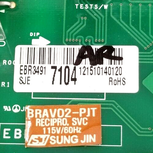 ⭐️Genuine OEM Replacement for LG Refrigerator Control EBR34917104🔥1-YR