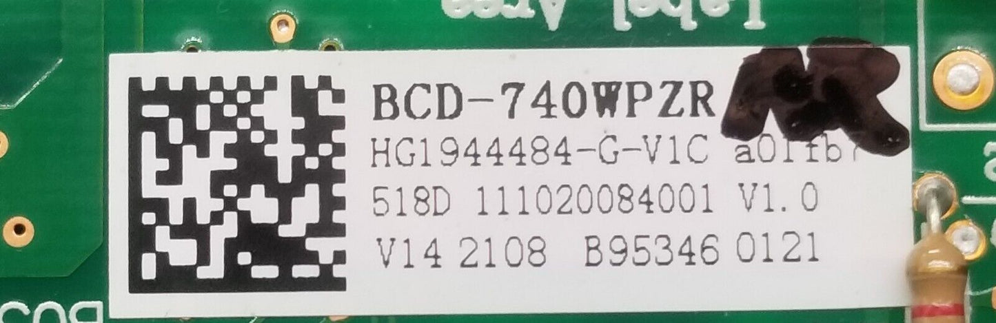 Replacement for KitchenAid Refrigerator Control 111020084001