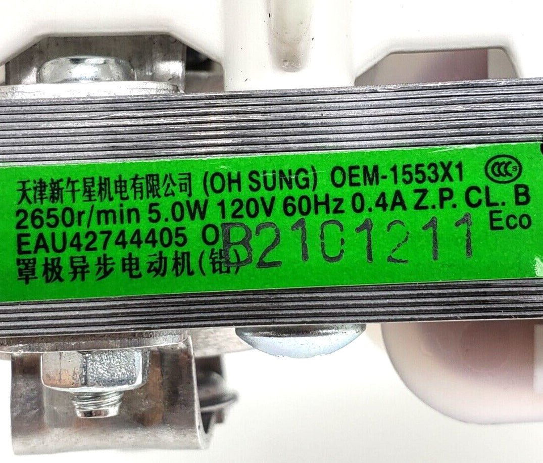 New OEM Replacement for LG Microwave Fan Assembly EAU42744405   ⭐