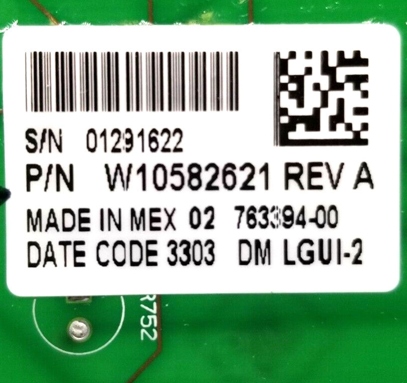 OEM Replacement for Whirlpool Washer Control W10582621