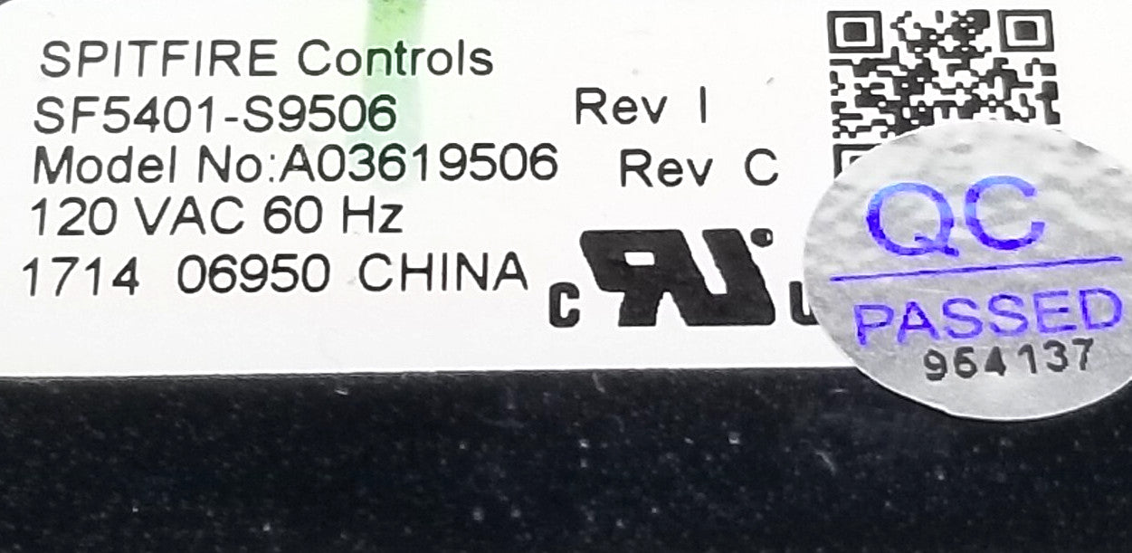 OEM Replacement for Frigidaire Oven Control  A03619506