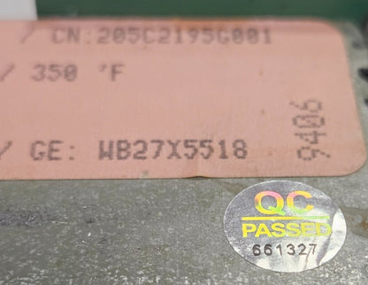 OEM Replacement for GE Range Control 205C2195G001 WB27X5518