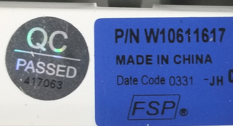 OEM Replacement for Whirlpool Washer Control W10611617