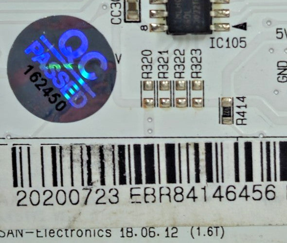 OEM Replacement for LG Fridge Control Board EBR84146456