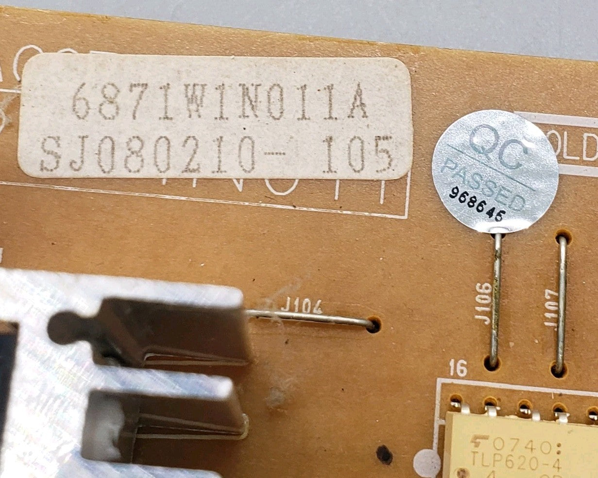OEM Replacement for LG Oven Control  6871W1N011A