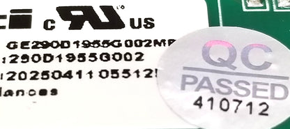 New OEM Replacement for GE Washer Control 290D1955G002 WH22X38438