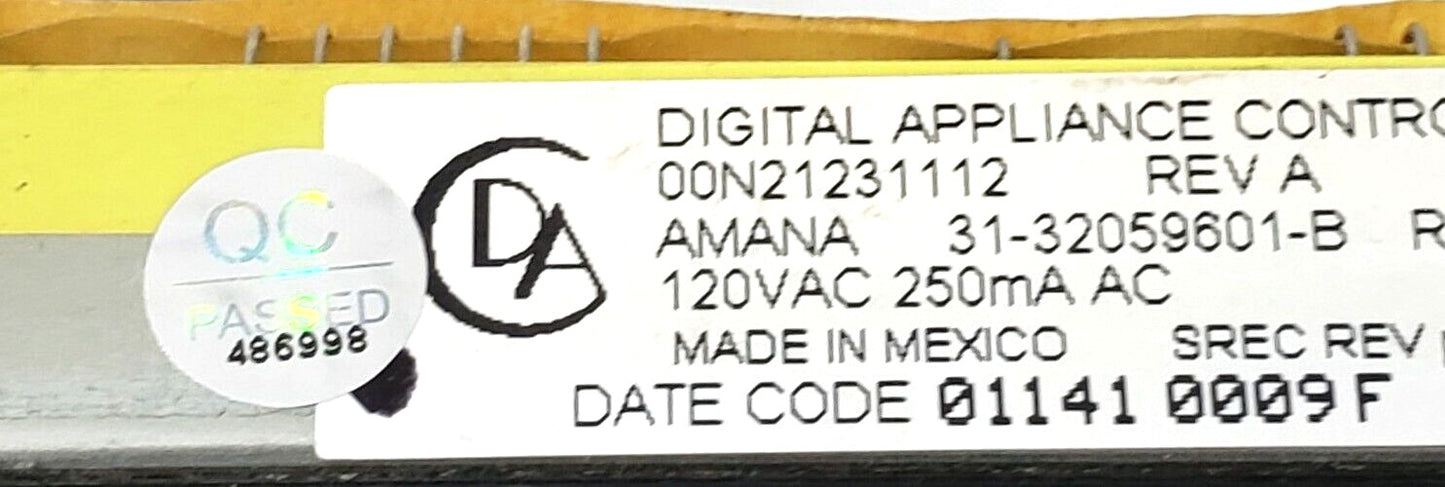 Genuine OEM Replacement for Amana Oven Control Board 31-32059601-B