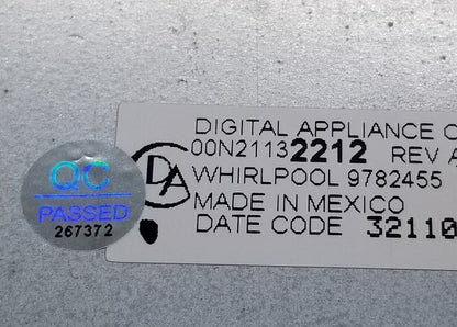 OEM Replacement for KitchenAid Range Control 9782455