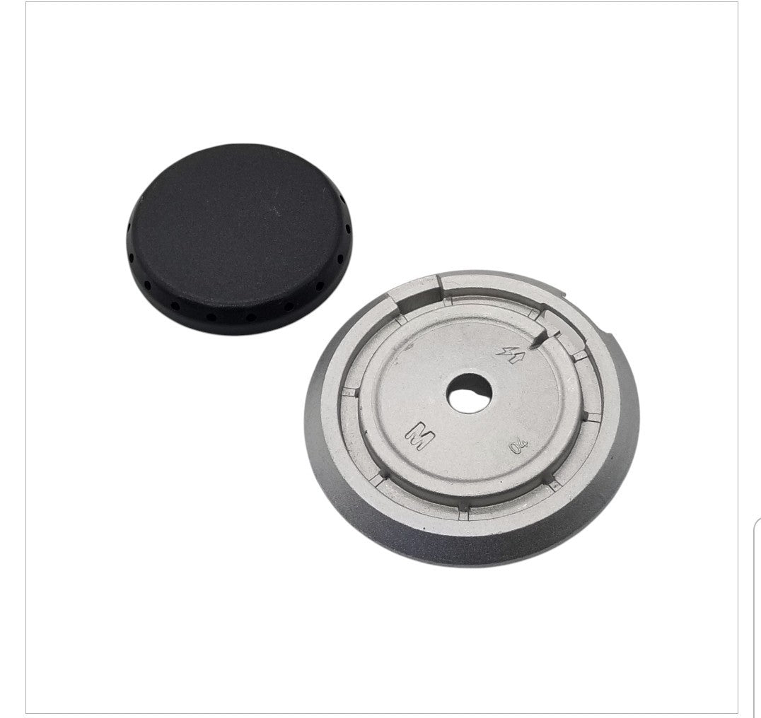New OEM Replacement for Frigidaire Range Surface Burner Base and Cap Medium 5304537945