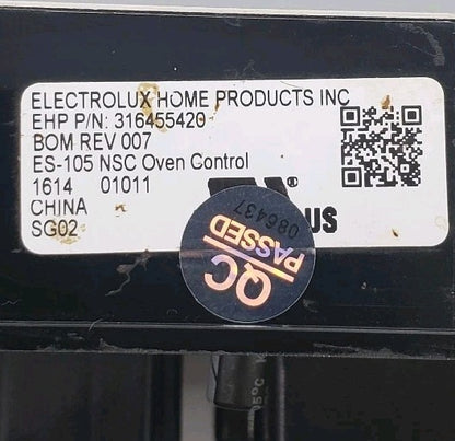 OEM Replacement for Electrolux Oven Control Board 316455420