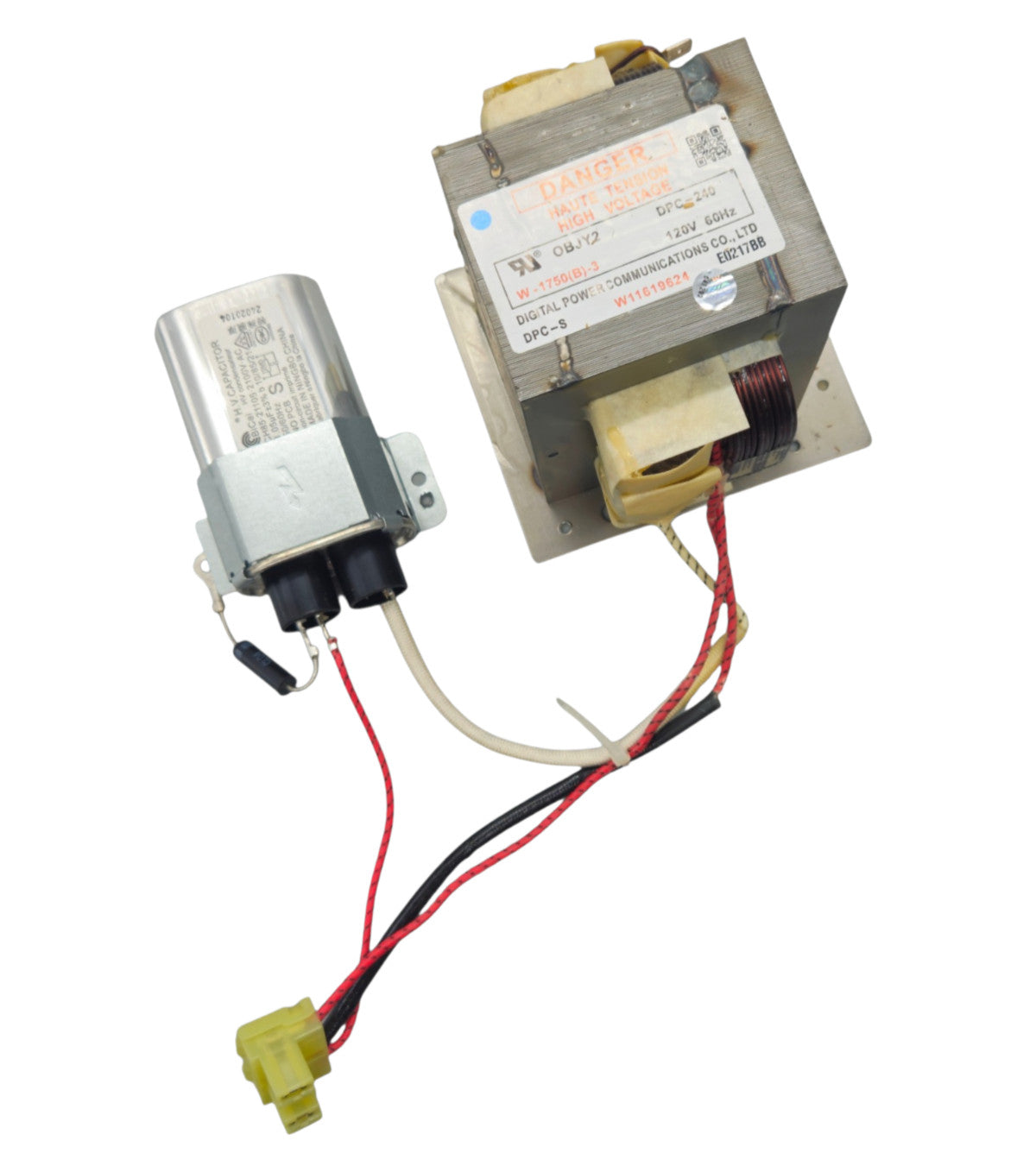 New OEM Replacement for Maytag Microwave Transformer W11619624