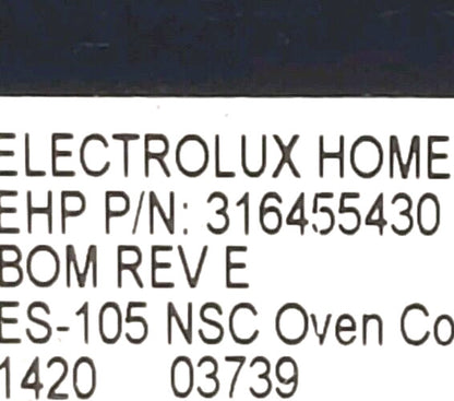 OEM Replacement for Frigidaire Oven Control 316455430