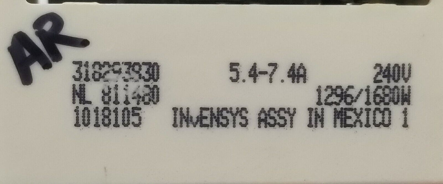 OEM Replacement for Frigidaire Range Infinite Switch 318293830