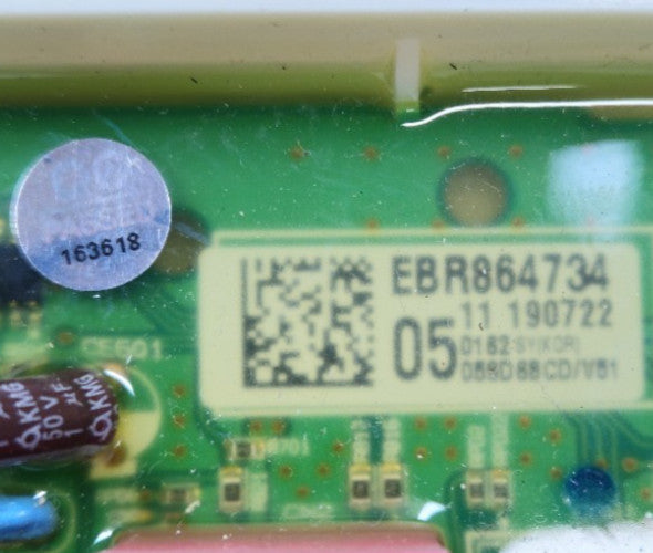 OEM Replacement for LG Dishwasher Control Board EBR86473405