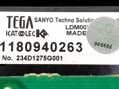 OEM Replacement for GE Dryer User Interface 234D1275G001