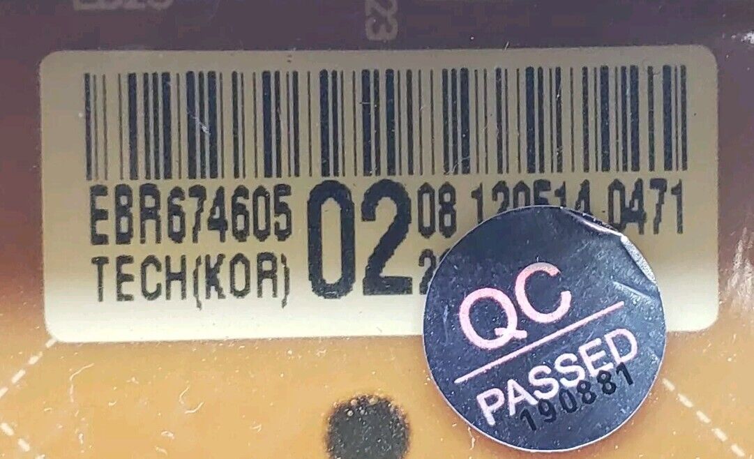 OEM Replacement for LG Washer Control EBR62198104  EBR67460502
