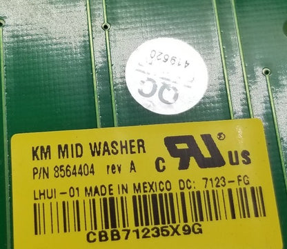 OEM Replacement for Whirlpool Washer Interface 8564404