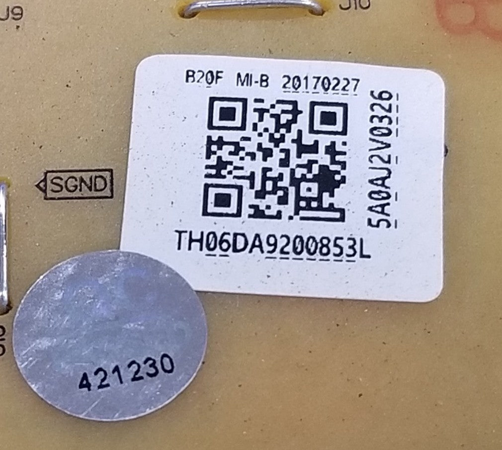 OEM Replacement for Samsung Refrigerator Control DA92-00853L