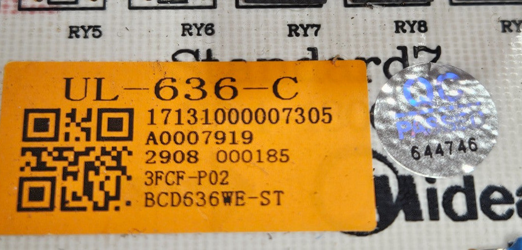 OEM Replacement for Midea Fridge Control 17131000007305