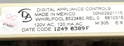 OEM Replacement for Whirlpool Oven Control Board 8522480