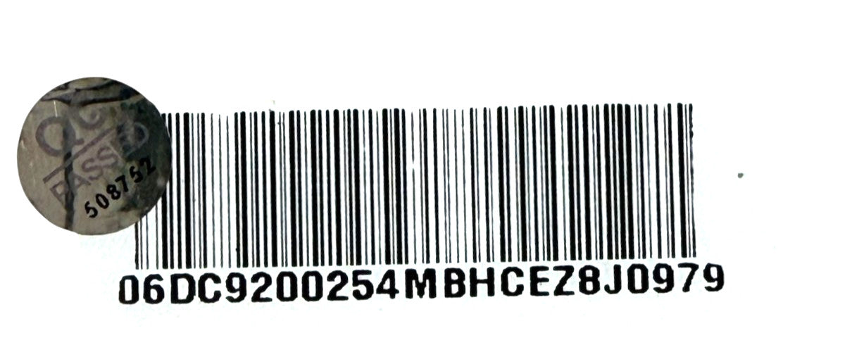 OEM Replacement for Samsung Washer Control DC92-00254M