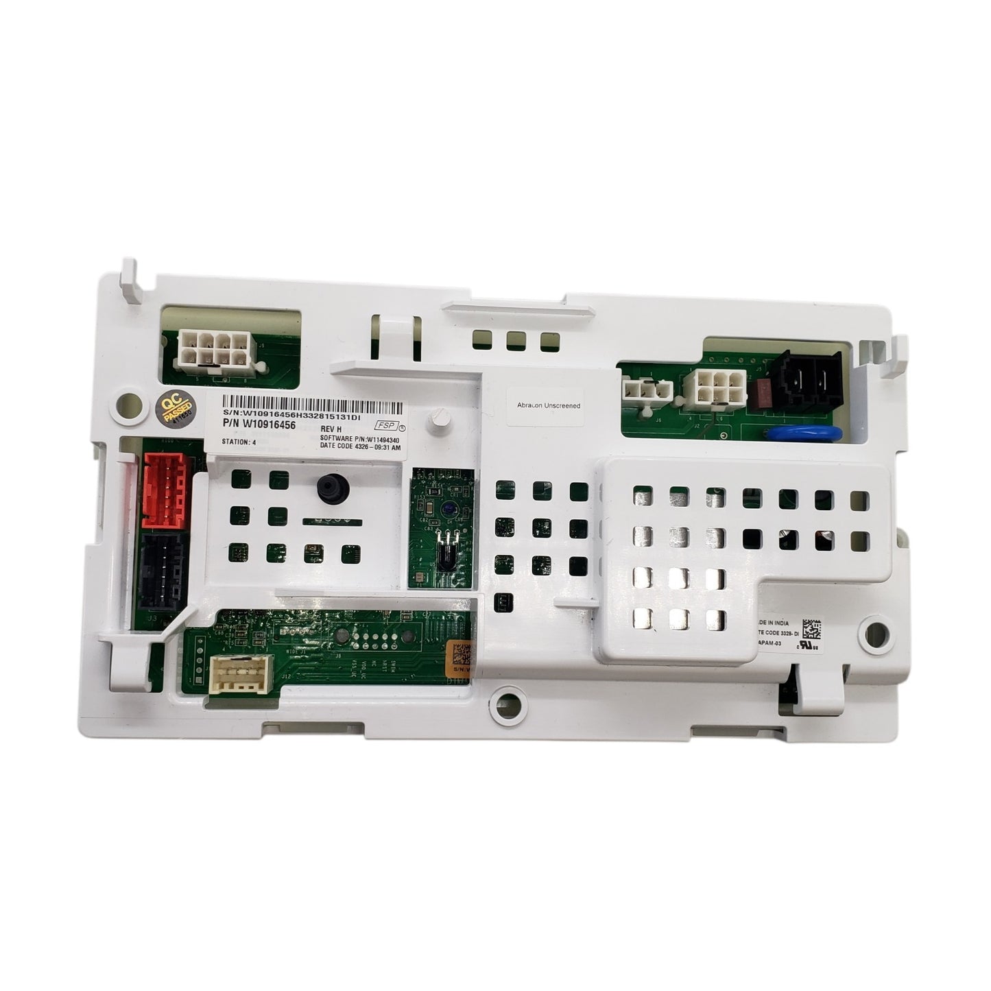 Replacement for WHIRLPOOL WASHER CONTROL BOARD W10916456