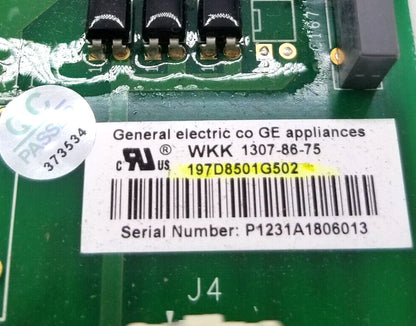 OEM Replacement for GE Fridge Main Control 197D8501G502