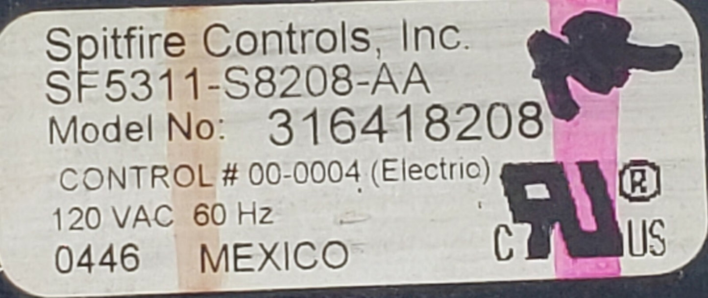 Genuine OEM Replacement for Kenmore Range Control 316418208