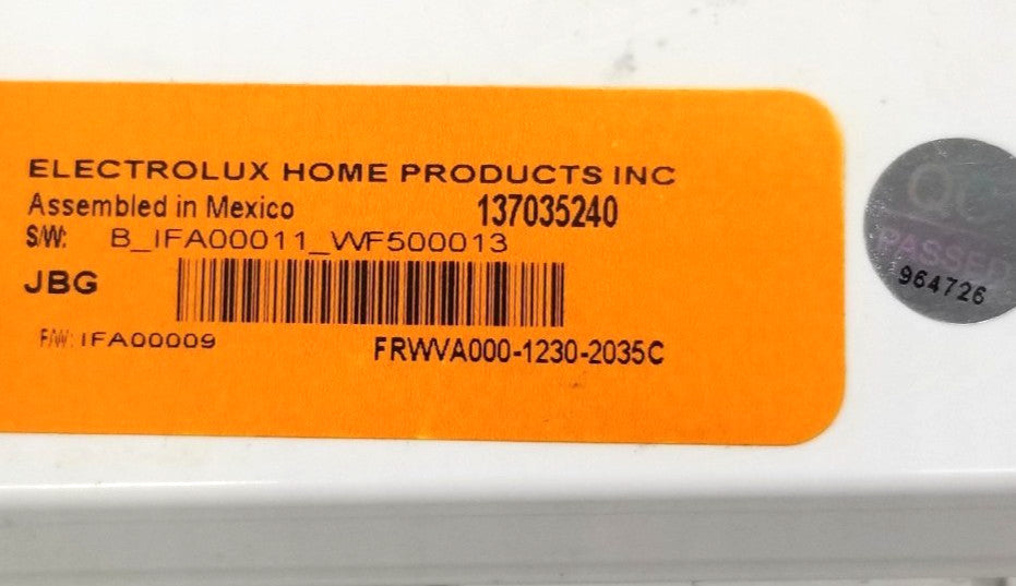 OEM Replacement for Kenmore Washer Control 137035240    -