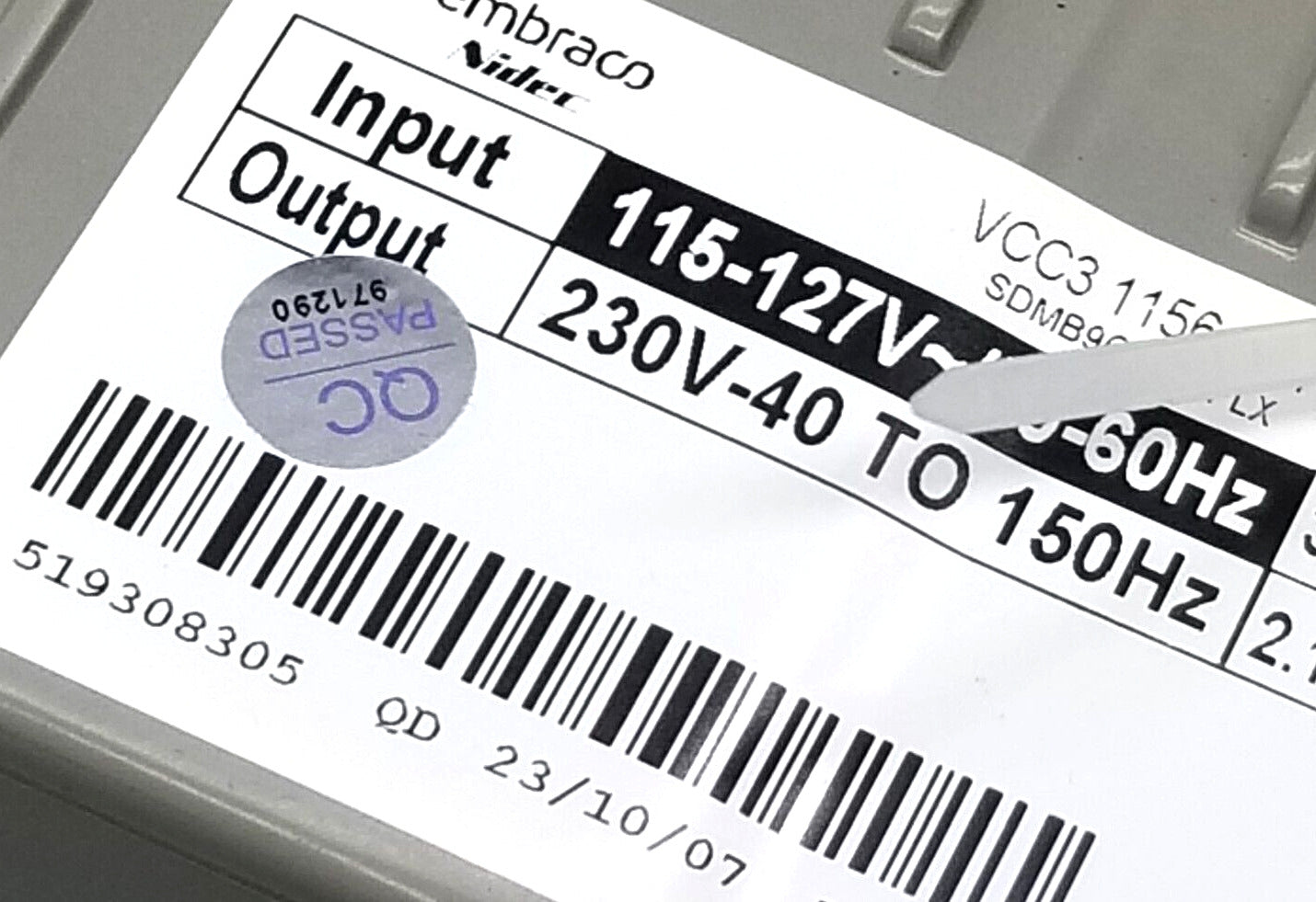 OEM Replacement for Haier Fridge Inverter WR55X30490