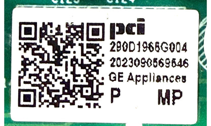 OEM Replacement for GE Washer Control 290D1965G004
