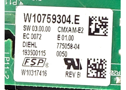 OEM Replacement for Whirlpool Range Control W10759304 E