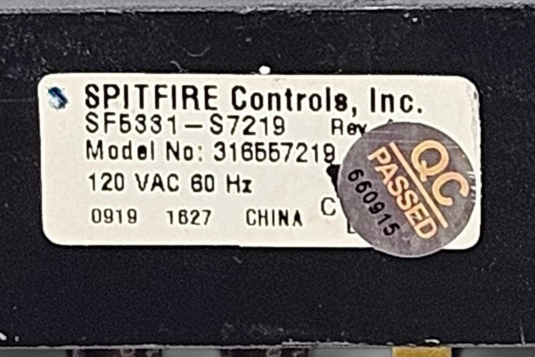 OEM Replacement for Frigidaire Oven Control Board 316557219