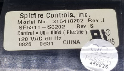 OEM Replacement for Frigidaire Oven Control 316418202