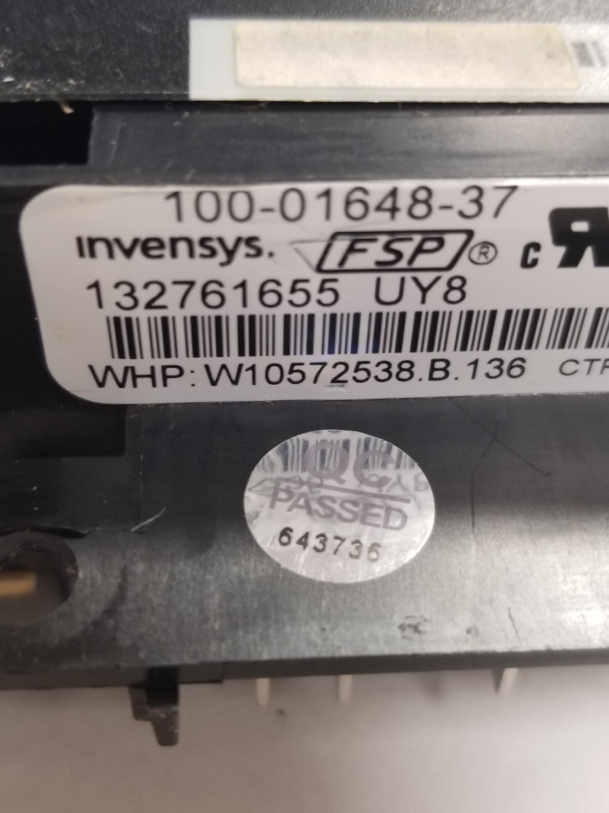 OEM Replacement for Whirlpool Range Control W10572538