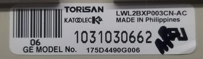 OEM Replacement for GE Washer Control Board 175D4490G006