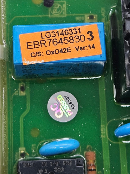 OEM Replacement for LG Washer Control EBR76458303