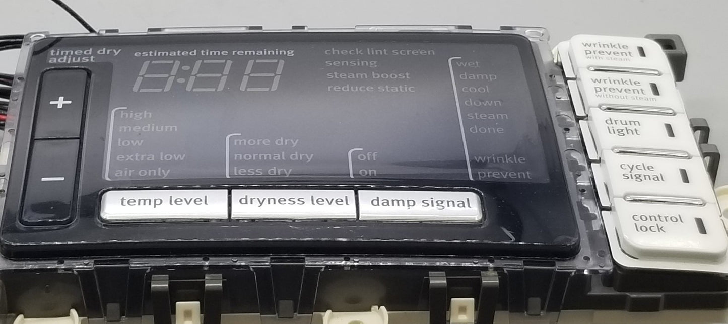 OEM Replacement for Maytag Dryer UI Control  W10389293 W10389298