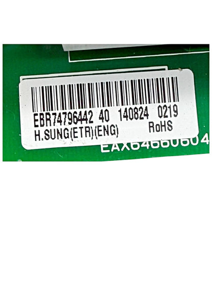 OEM Replacement for LG Fridge Control Board EBR74796442