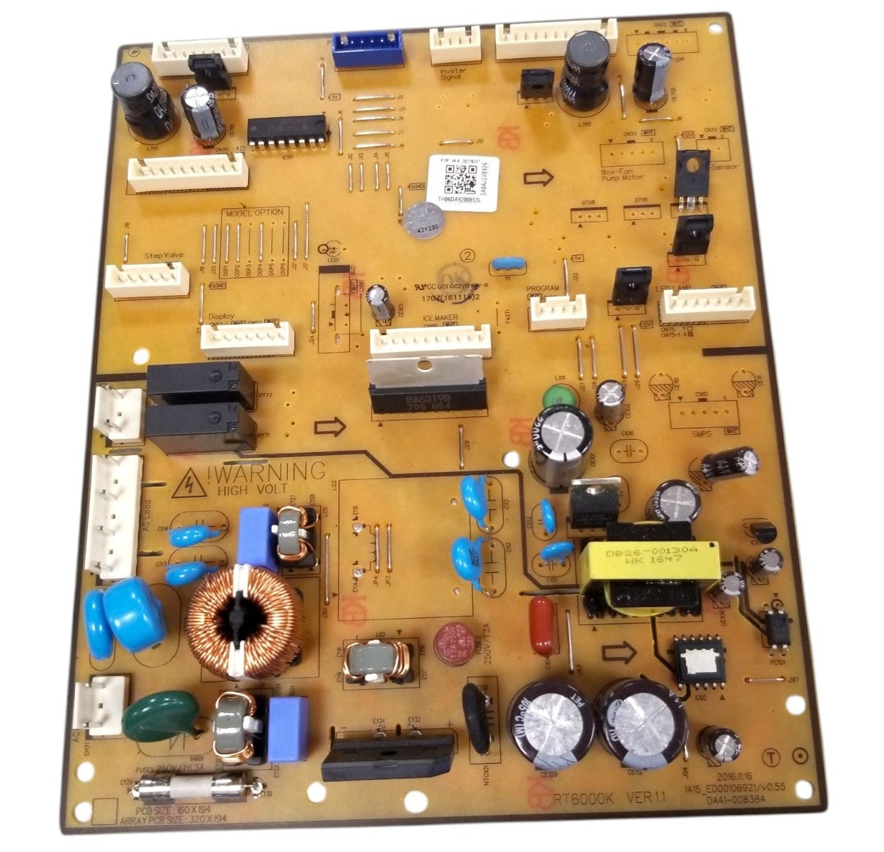 OEM Replacement for Samsung Refrigerator Control DA92-00853L