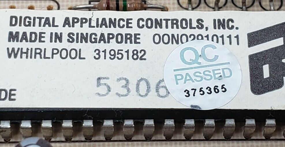 OEM Replacement for Whirlpool Range Control 3195182
