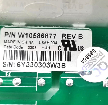 OEM Replacement for Whirlpool Dryer Control  W10586877