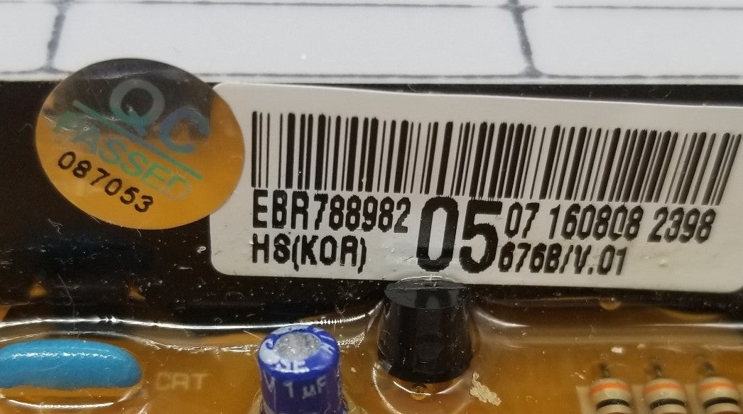 OEM Replacement for LG Washer User Interface  EBR78898205