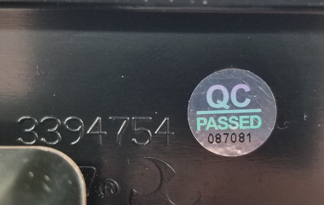 OEM Replacement for Kenmore Dryer Control Bezel 3394754